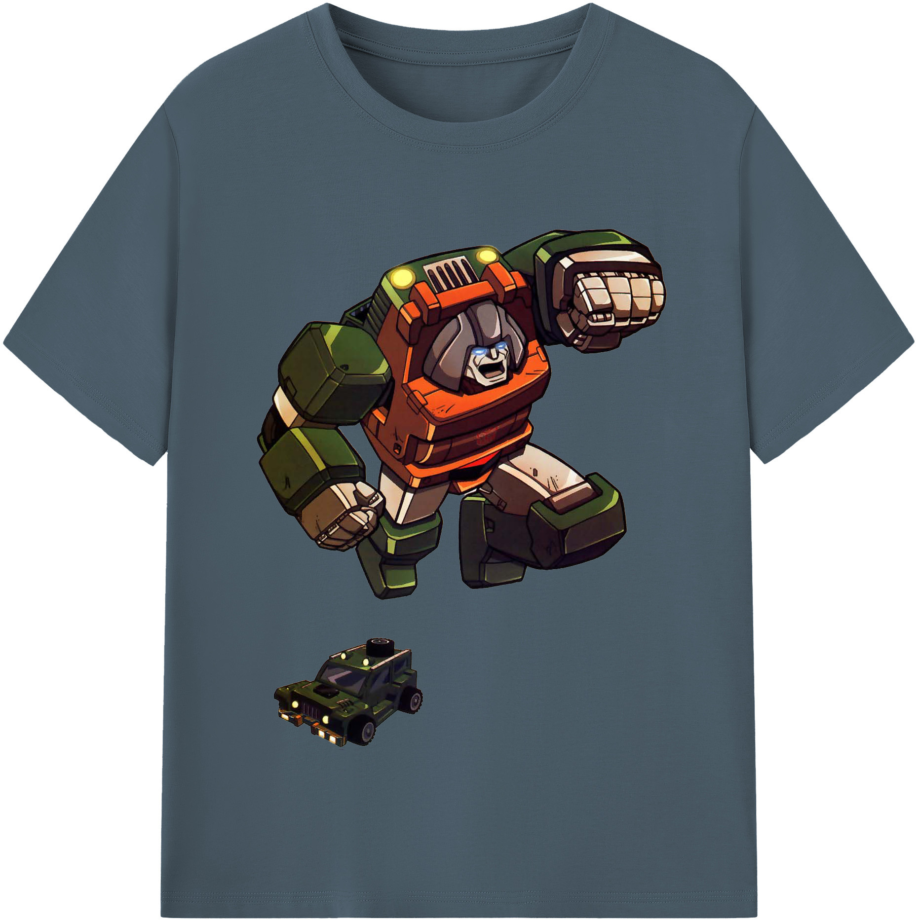 （画像用）  綿100％半袖Tシャツ（フロントプリント）